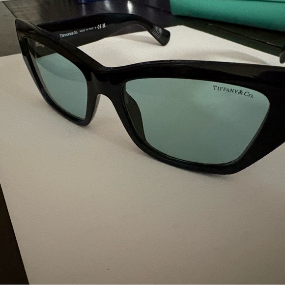 Tiffany & Co. Black and Teal Sunglasses main image 8